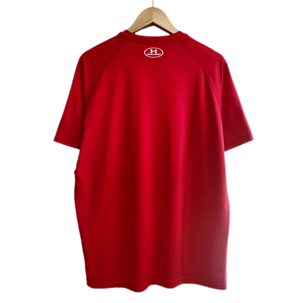 UNDER ARMOUR | Red Heatgear T-Shirt - Picture 2 of 4